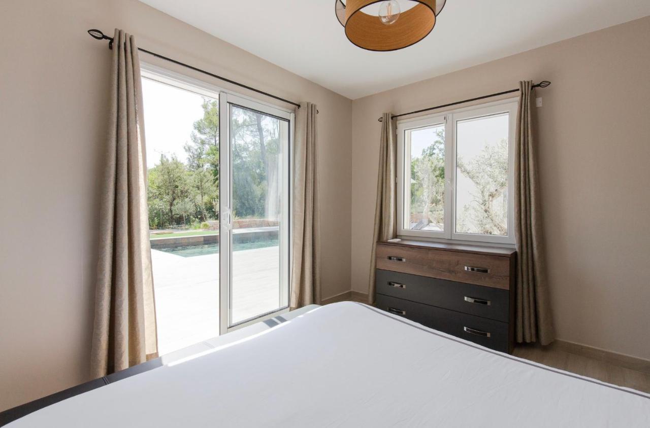 Superbe Villa Seillans La Grande Bastide Avec Piscine, Jardin, Climatisation Et Salle De Sport المظهر الخارجي الصورة