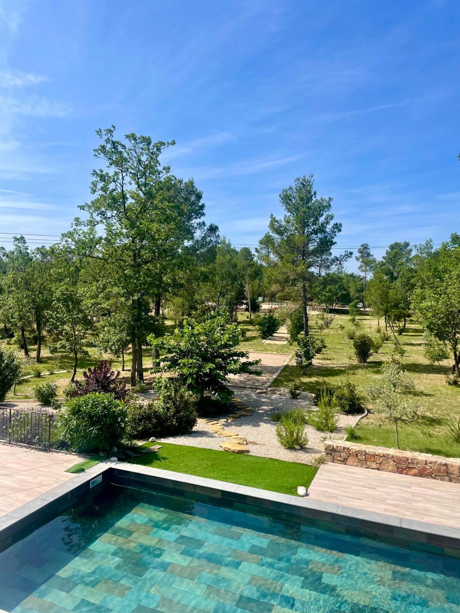 Superbe Villa Seillans La Grande Bastide Avec Piscine, Jardin, Climatisation Et Salle De Sport المظهر الخارجي الصورة